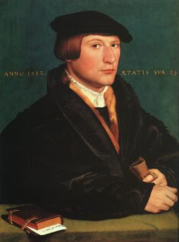 Hans The Younger Holbein : Portrait of a Member of the Wedigh Family II